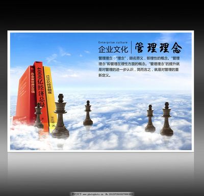 卓越服務，理念先行——打造以管理理念為核心的企業文化展板